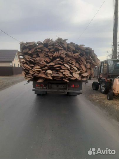 Горбыль 6м доставка 10куб.без срезки