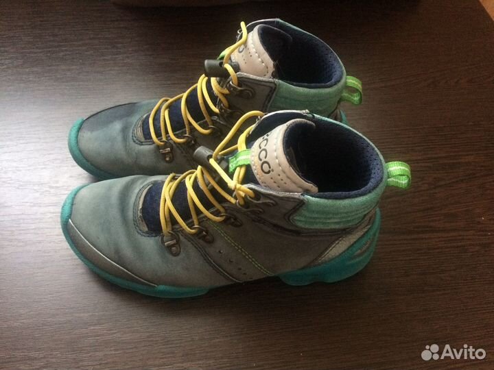 Демисезонные ботинки экко 34 размер (21,5 см)