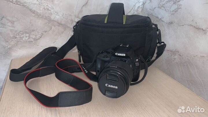 Зеркальный фотоаппарат canon eos 100D