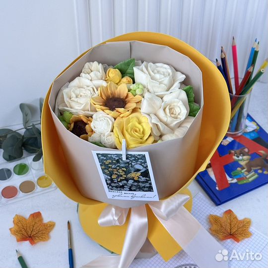 Букет из зефира