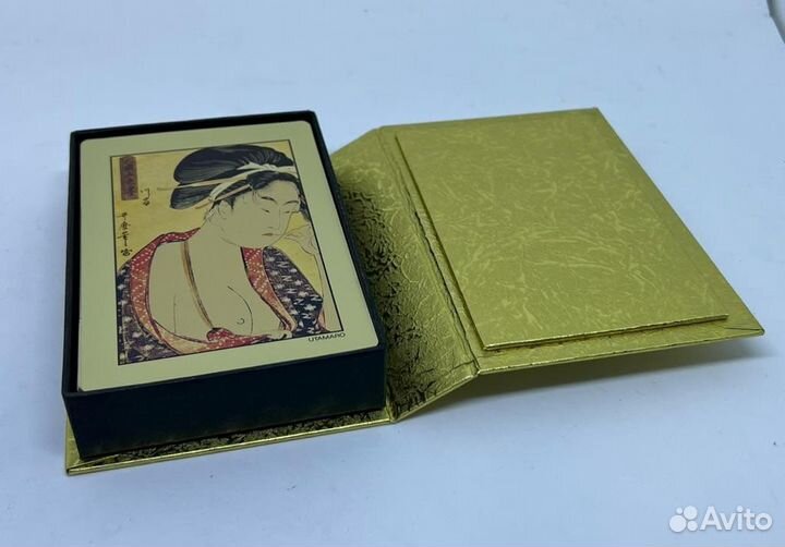 Игральные карты Angel Япония коллекционные золотое