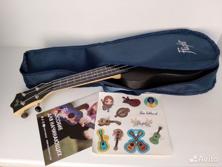 Новое укулеле сопрано travel flight TUS-35 BK