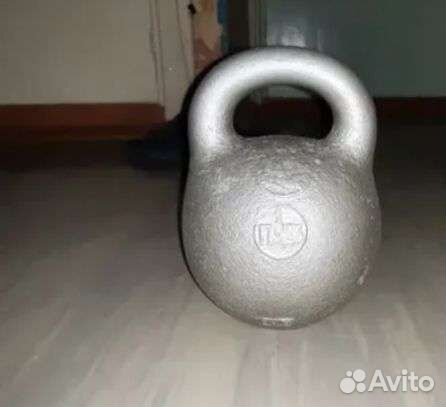Гиря 16 кг гиря пудовая