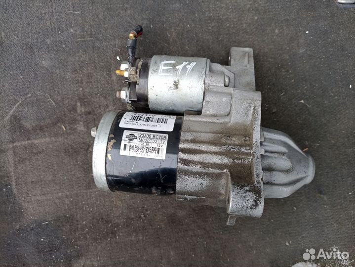 Стартер nissan note e11 HR15de