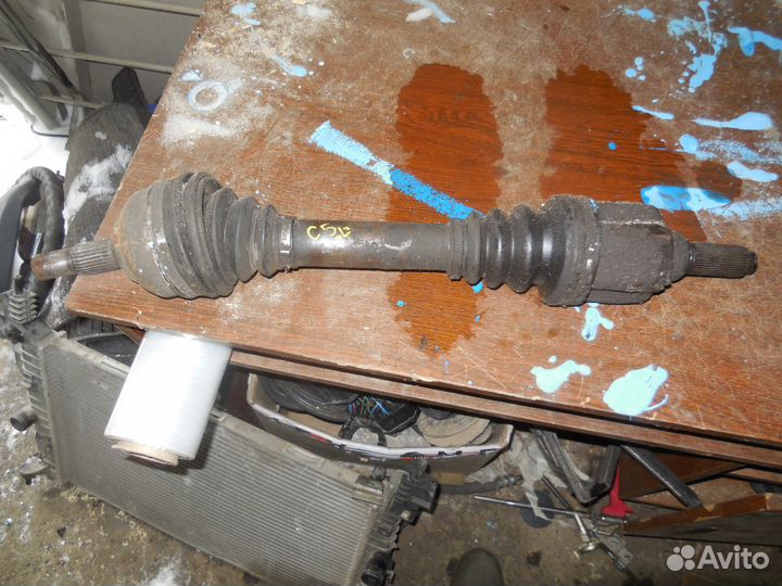 Полуось передняя левая для Citroen C5