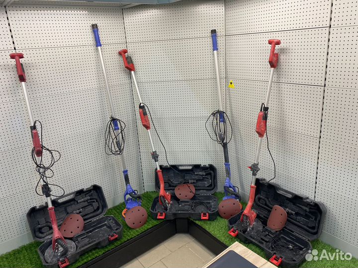 Прокат шлифмашины для стен и потолков. Доставка