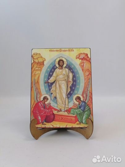 Воскресение Христово, 15x20x1,8 см, арт Ик19000