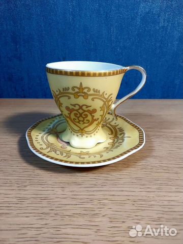 Чайная пара, клеймо улитка с домиком, Япония