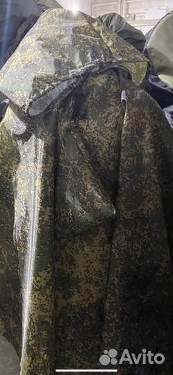 Дождевик пончо олива и др