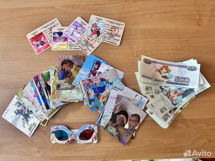 Коллекционные карточки Winx