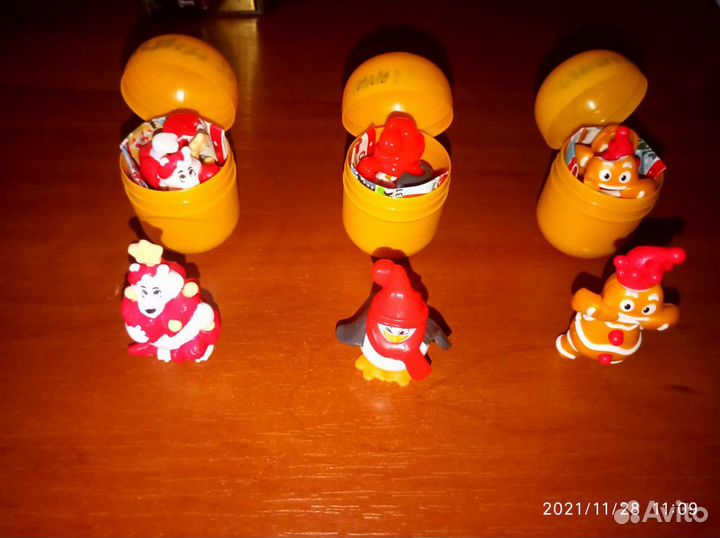 Киндер сюрприз новогодний 2022 и 2021