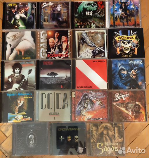Heavy metal и Hard Rock на CD