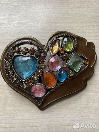 Пряжка латунная на ремень