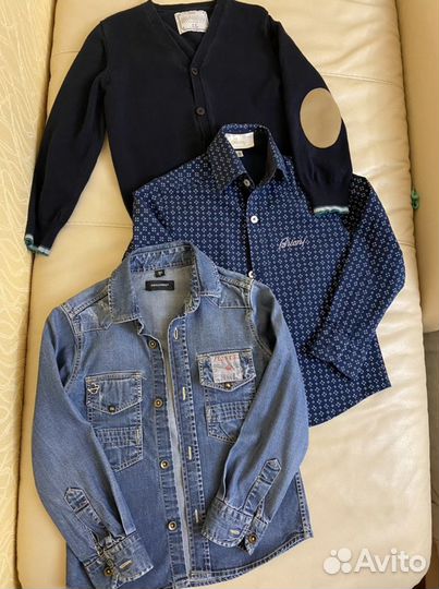 Рубашки и пиджак брюки