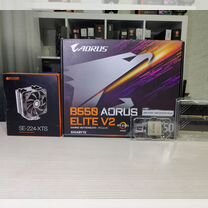 Комплект Ryzen 5 5600x+b550+32gb ddr4+кулер