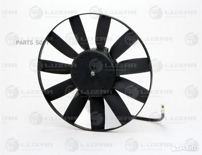 Вентилятор двигателя газ 406 (без кожуха) (LFc 031