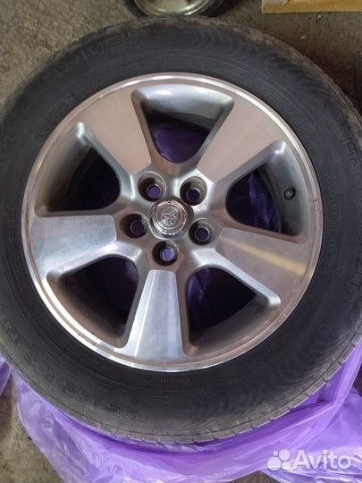Колеса с Toyota Wish Диски родныеToyota, резина: H