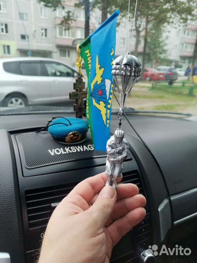 Вдв Подвеска в автомобиль парашютист