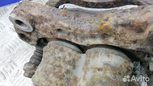 Суппорт тормозной передний левый nissan pathfinder