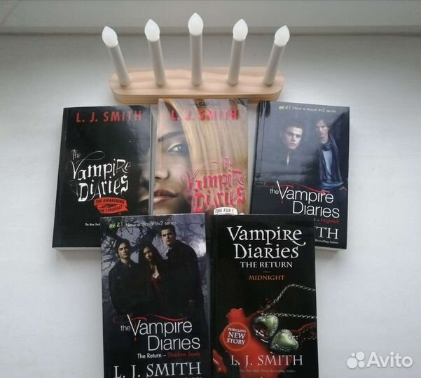 The Vampire Diaries Книги на английском языке