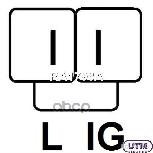 Регулятор напряжения генератора RA1798A Utm