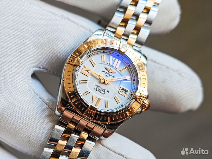 Breitling Galactic Steel/Gold 18k