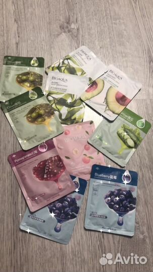 Тканевые маски для лица