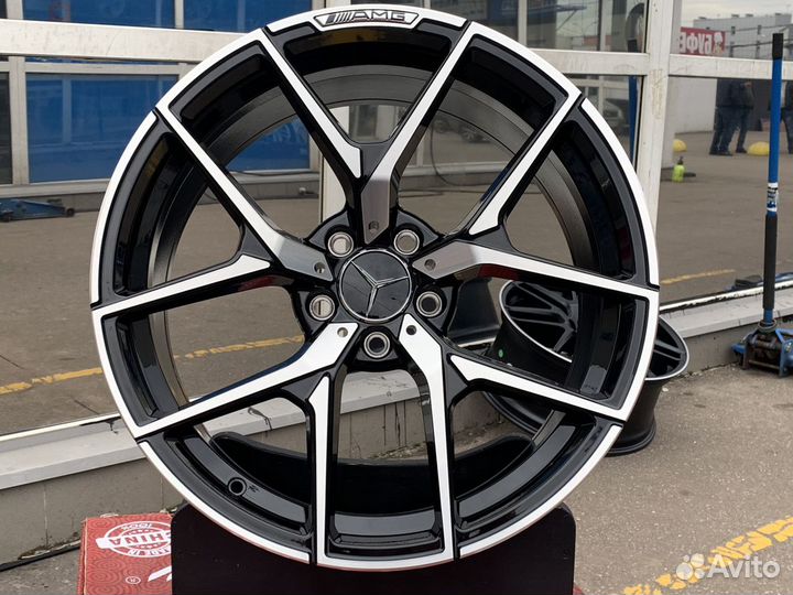 Диски Мерседес AMG R19 5/112 разноширокие