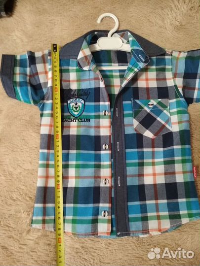 Рубашка мальчику на 5 лет