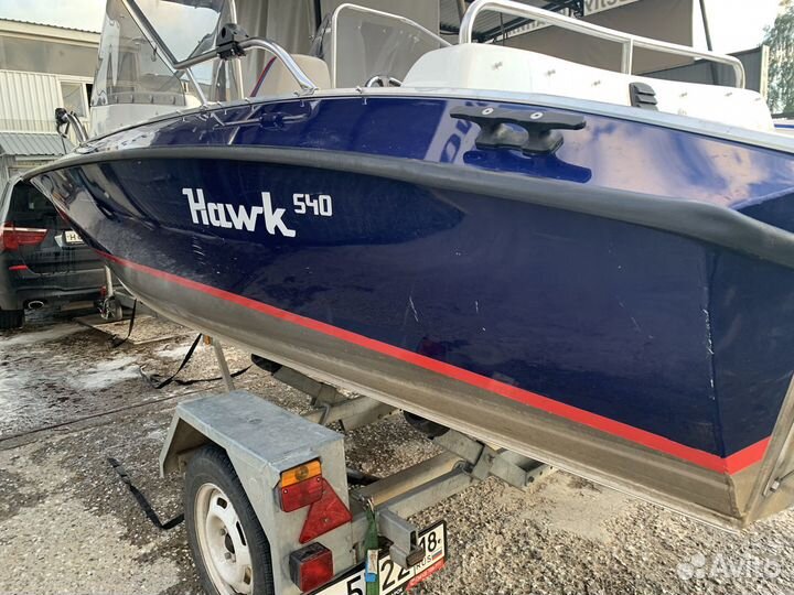 Silver Hawk 540DC+Suzuki DF115+Прицеп лав
