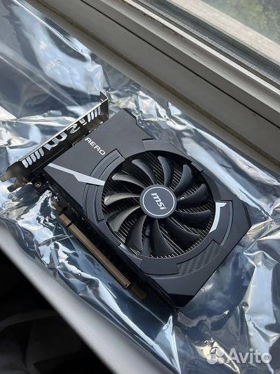 Видеокарта MSI gtx 1050 ti Aero 4 Gb
