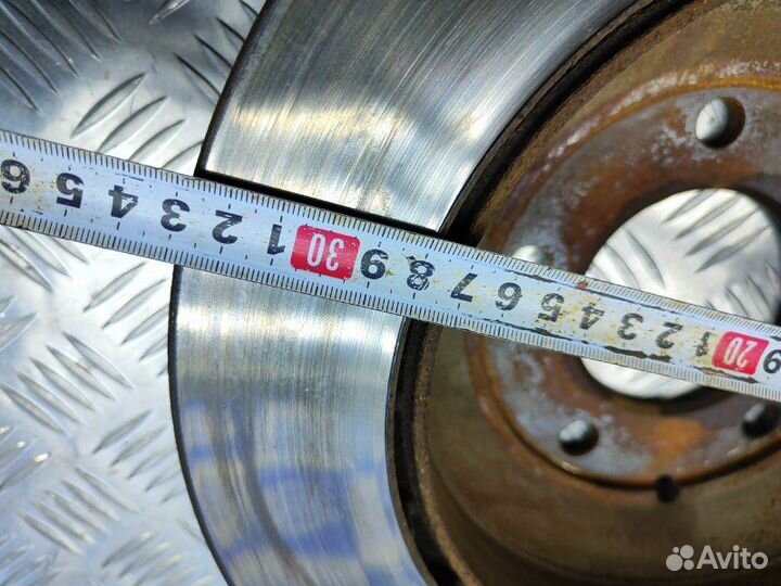 Диск тормозной задний Volkswagen Touareg 3.6 BHK