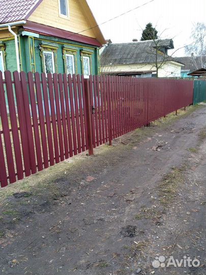 Заборы из профнастила