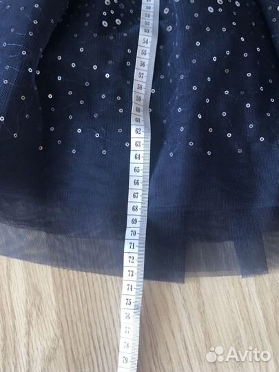 Нарядное платье в пайетках