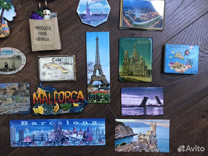 Магниты из разных стран