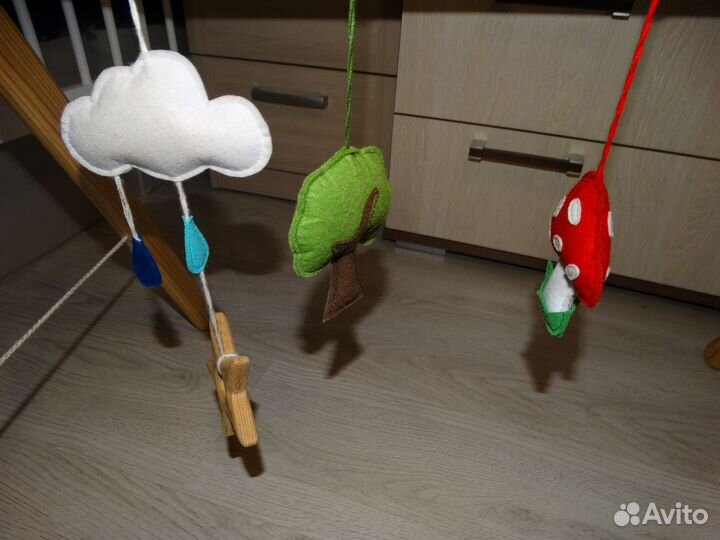 Монтессори стойка с подвесами