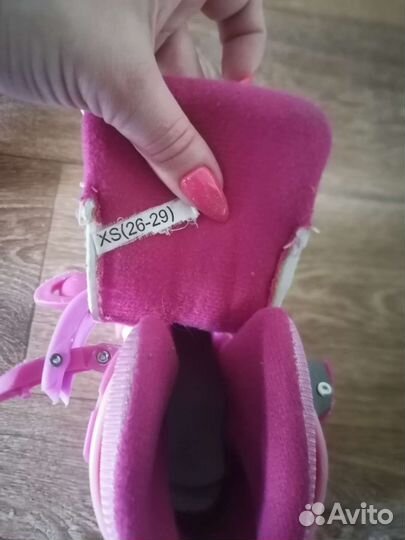 Роликовые коньки детские раздвижные