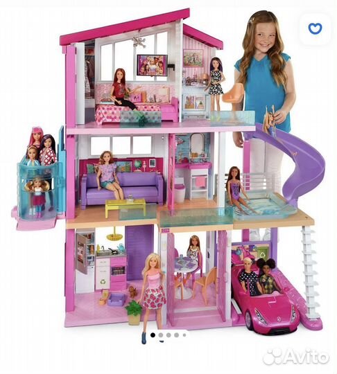 Домик кукольный мечты Barbi