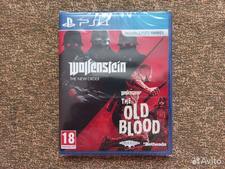 Wolfenstein: The Two Pack (PS4) (Новый)