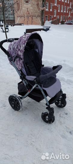 Коляска Capella S-803WF, Сибирь, цвет Милитари