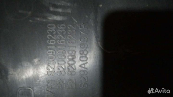 Renault logan 1 обшивка двери задняя правая