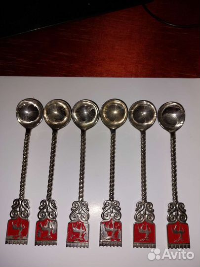 Витые чайные ложки