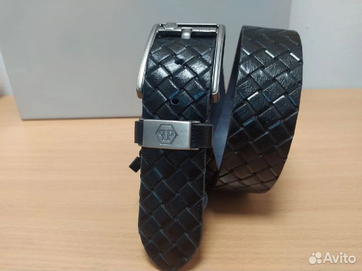 Мужской кожаный ремень. Новый