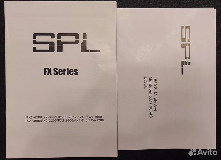 Усилитель SPL FX2-600, автомобильный