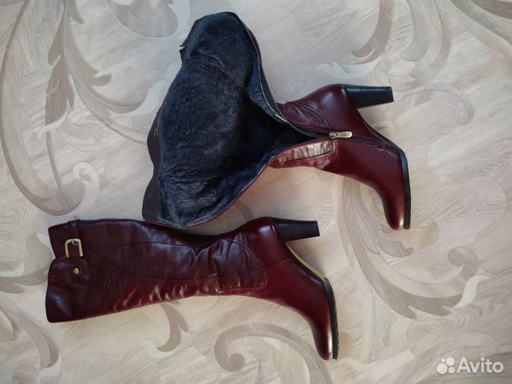 Обувь женская зимняя натуральная