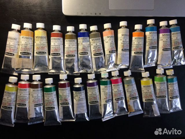 авито художественные масляные краски