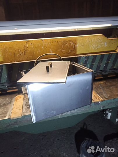 Коптильня горячего копчения из нержавейки