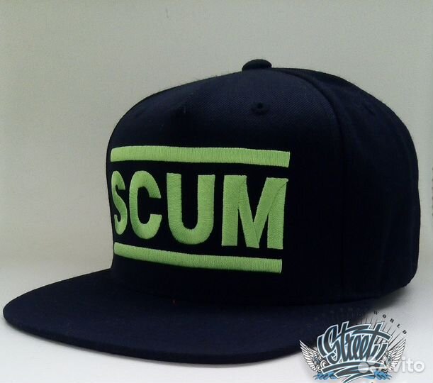 Кепки снепбэк с прямым козырьком фирменные новые