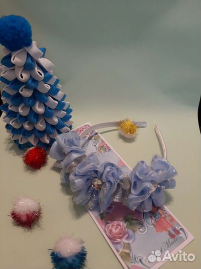 Ободки для волос ручной работы