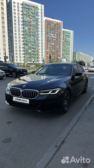 BMW 5 серия 2.0 AT, 2022, 43 000 км